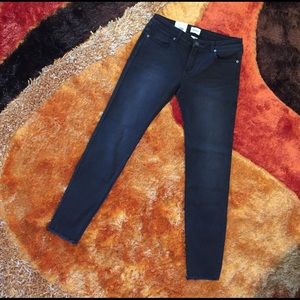 RVCA Lately Low Skinny Ankle Raw Hem Jeans Sz 31