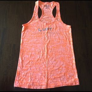 Live Fit. Apparel racerback tank