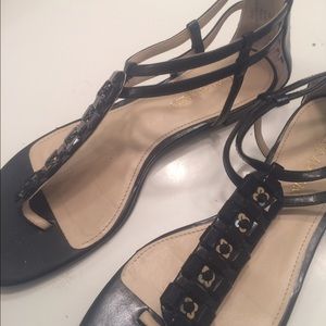 Enzo Angiolini Dress Sandals with Zipper Backs