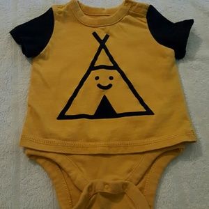 Happy camper baby gap tee.