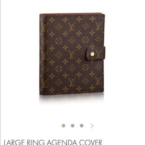 Large LV Monogram Agenda