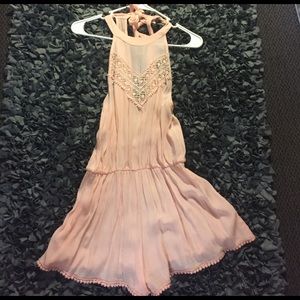 Blush romper / playsuit