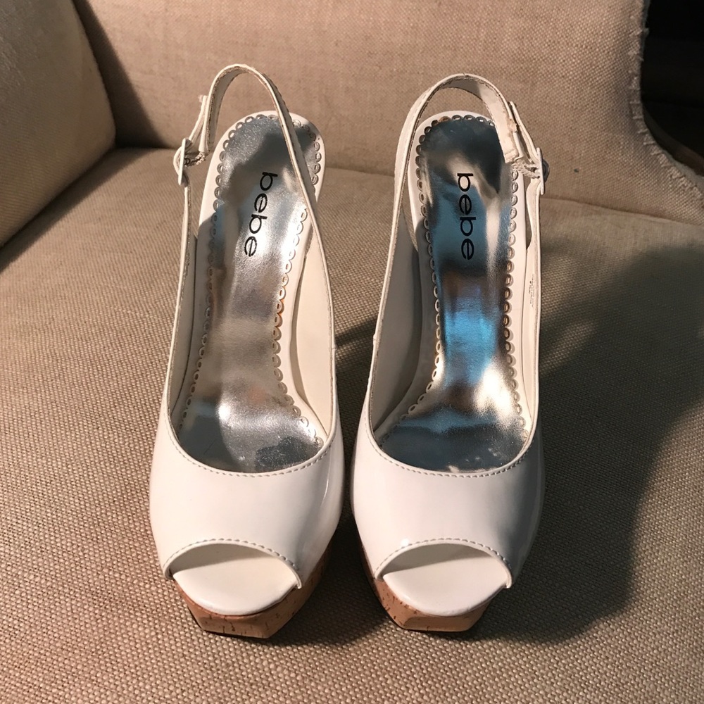 Bebe platform heels