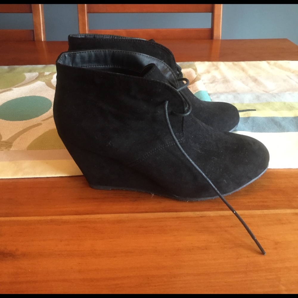 Black booties