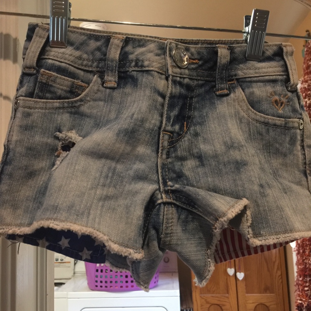 Girl's Justice Denim Shorts