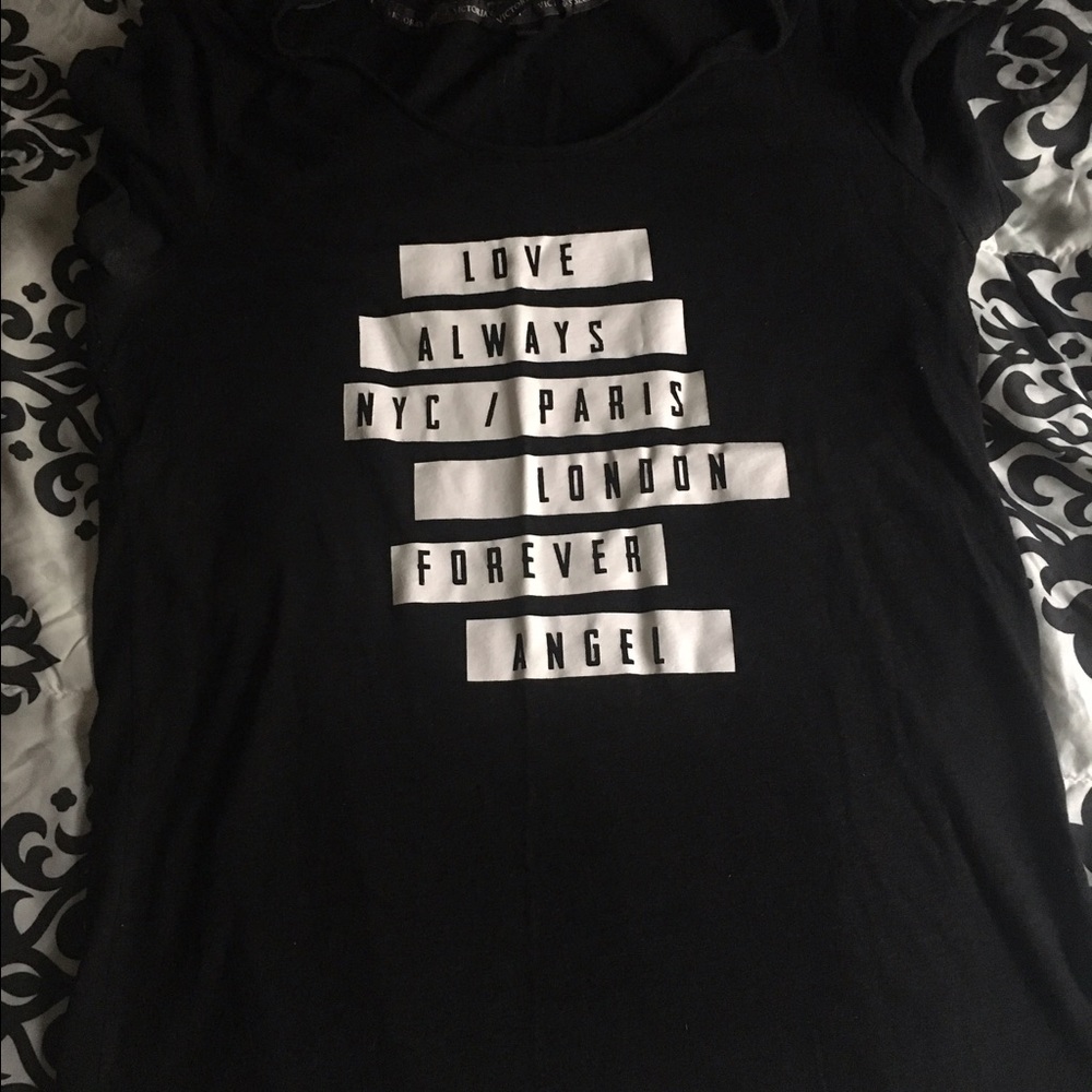 Victoria's Secret Scoop Neck Tee