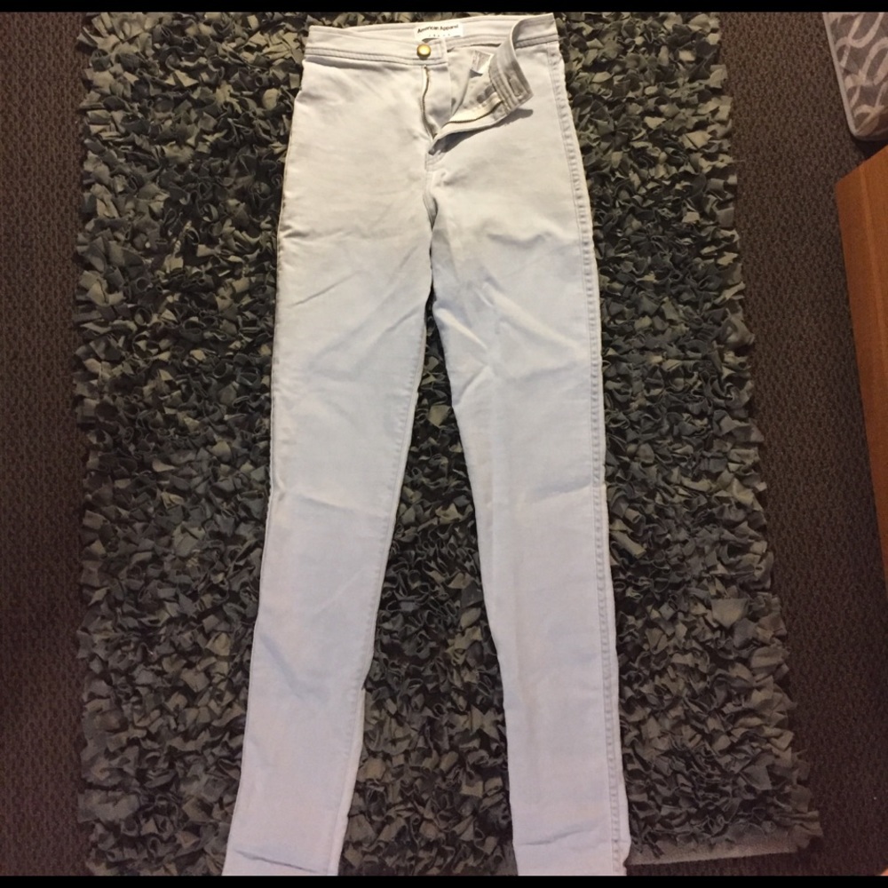 American apparels easy Jean light wash