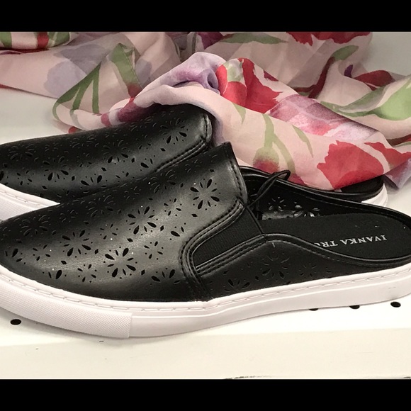 Ivanka Trumpa floralCutout Slipons - Picture 3 of 7