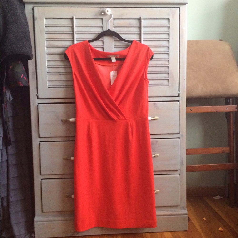 Orange Banana Republic Dress