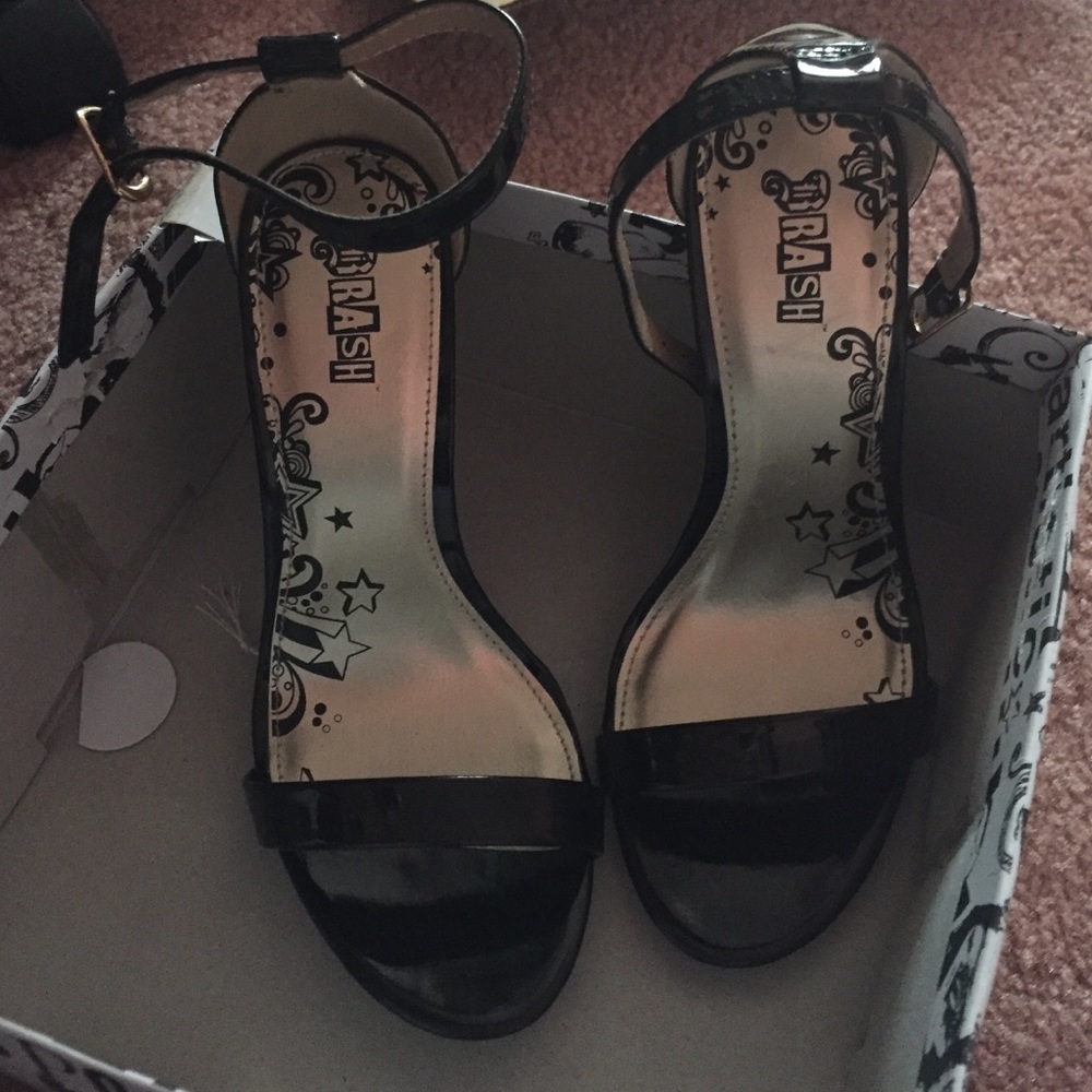 Black heels