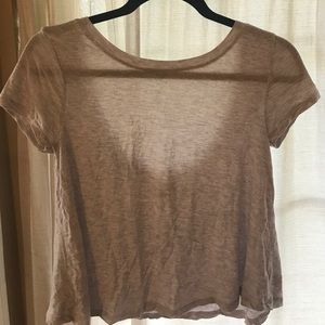 Aerie soft and sexy low back tee size s