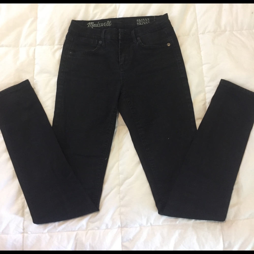 Madewell Skinny Skinny black denim 25 x 32