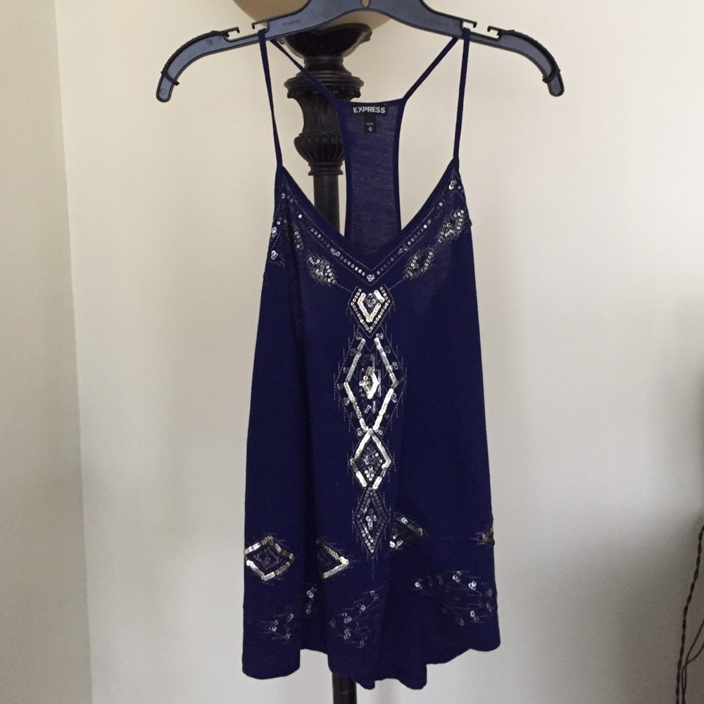 Embellished tank