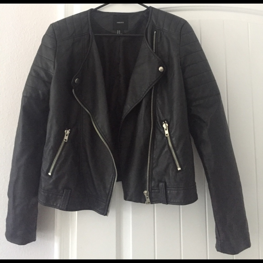 Black Moto Jacket