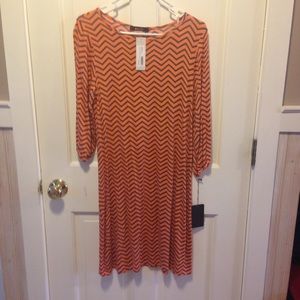 41Hawthorn 3/4 sleeve tunic dress NWT