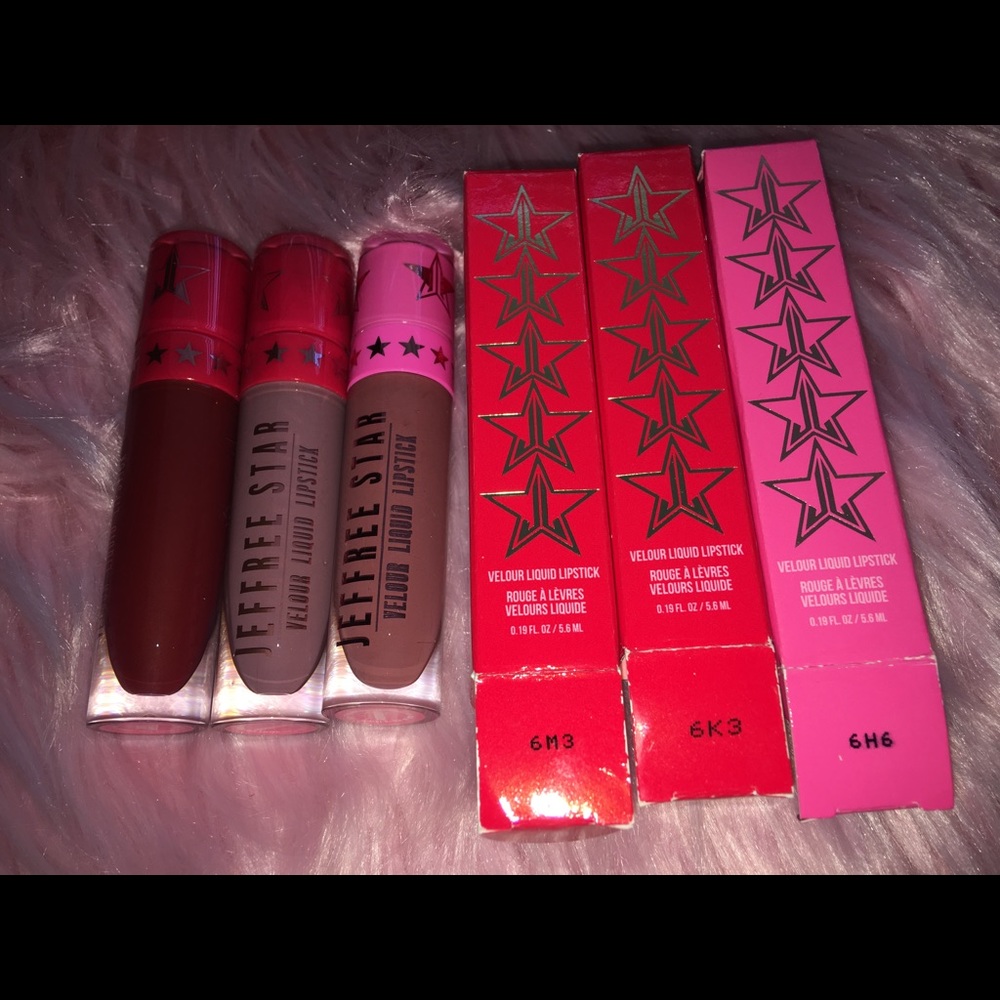 Jeffree Star liquid lipsticks