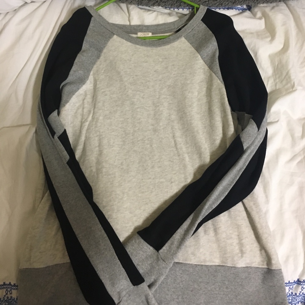JCrew Block color sweater