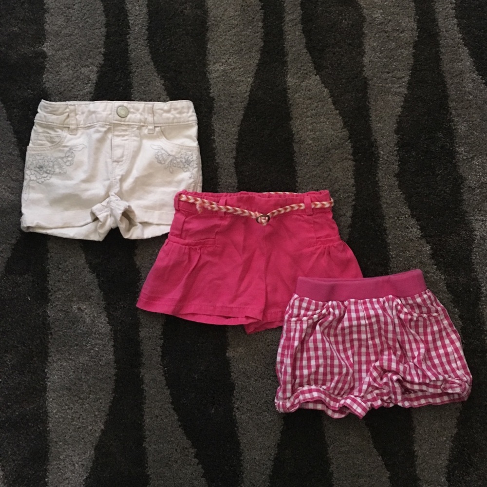Gap Kids, Zara, and Uniqlo Girls Shorts Bundle