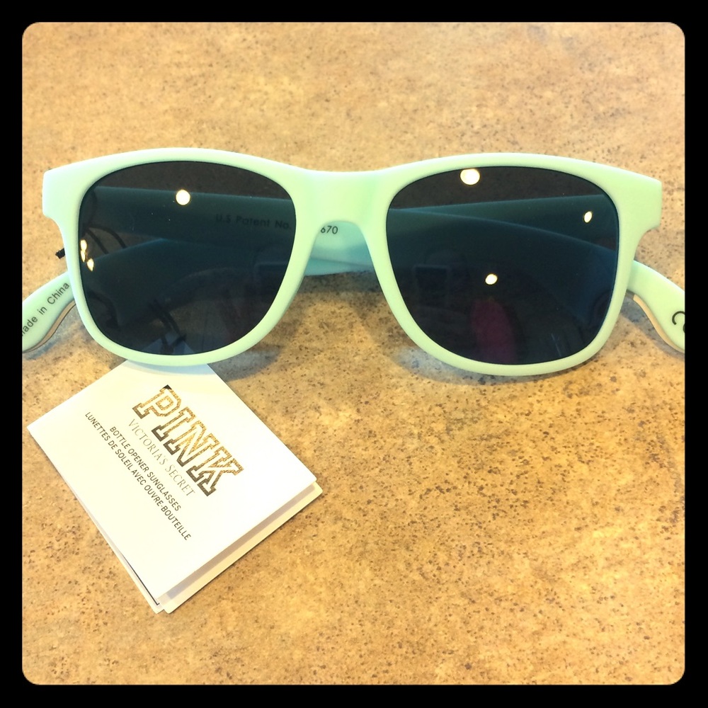 😎VS pink sunglasses with bottle openers