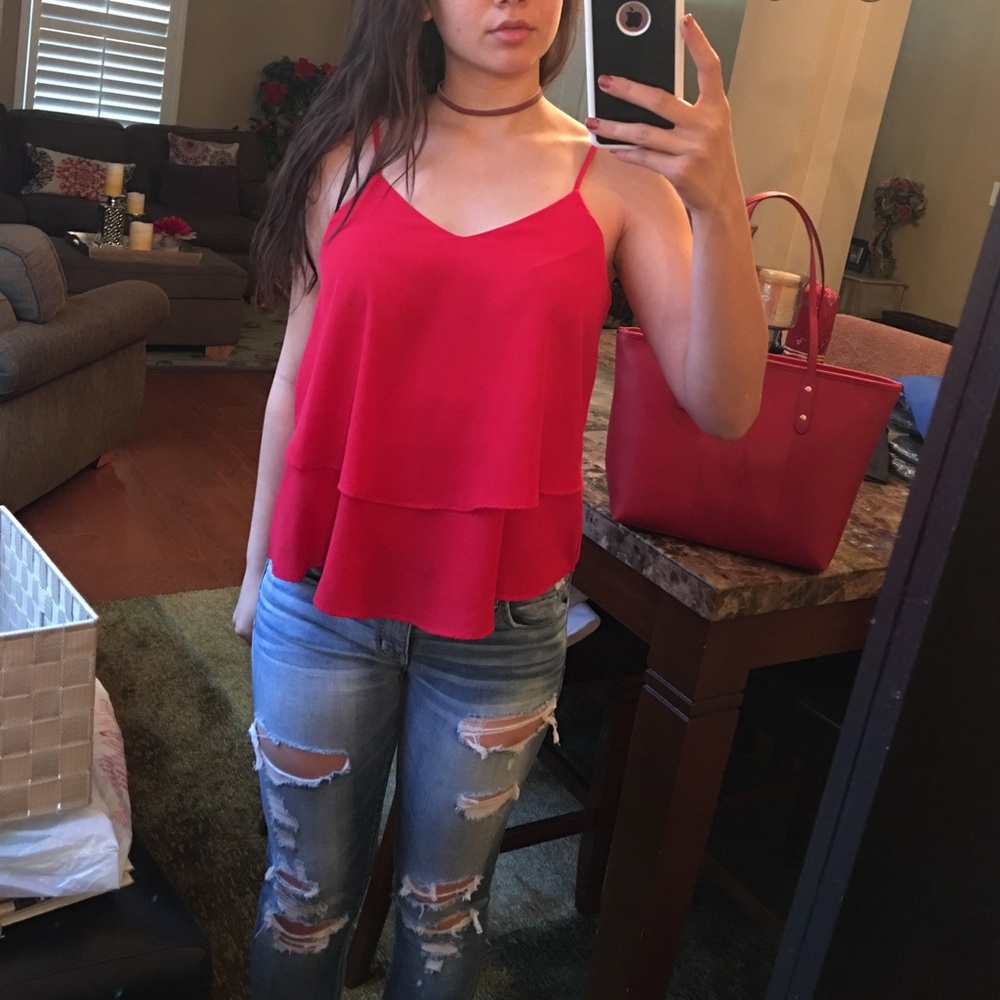 Red Hot Annabella Tank ❤🔥