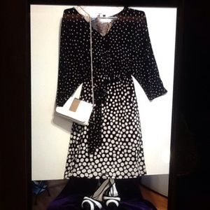 PLUSE SIZE "Spring Fling" Gradient Front Tie Dress