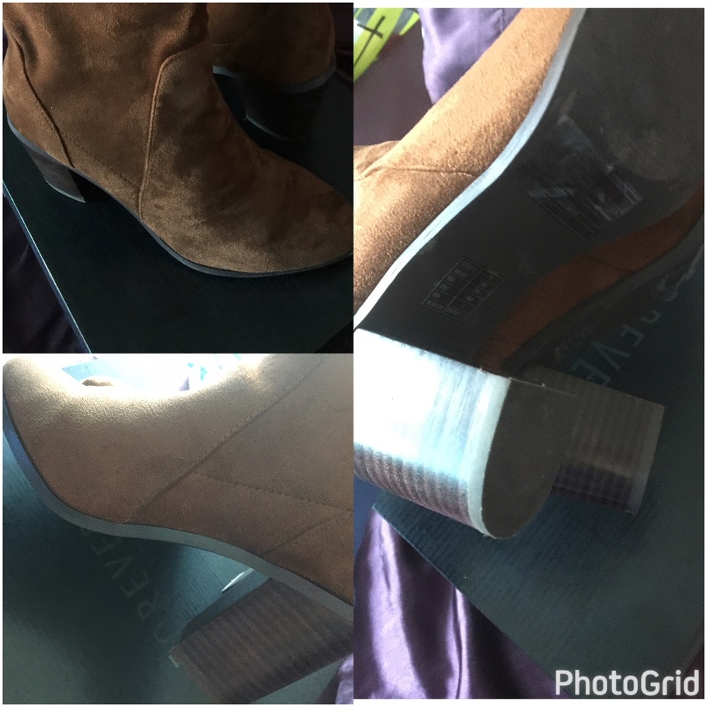 Suede ankle boots ( sock boots)