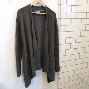 Liz Lange Maternity for Target gray open cardigan