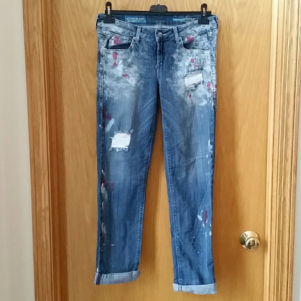 Fade to blue jeans