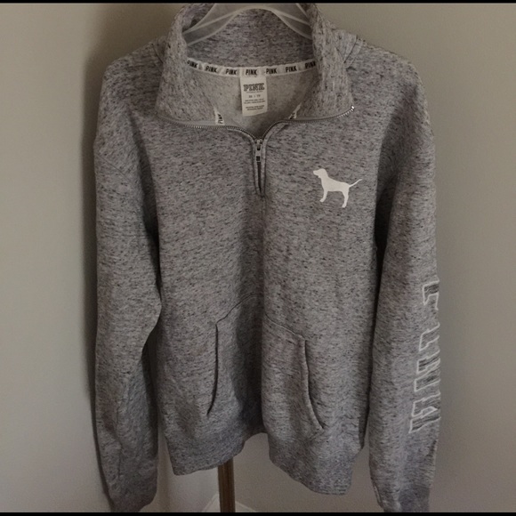 PINK Victoria's Secret Tops - 🌺Victoria secret quarter zip up hoodie🌺
