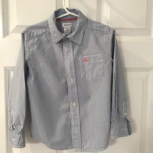 Carters button down, boys size 4