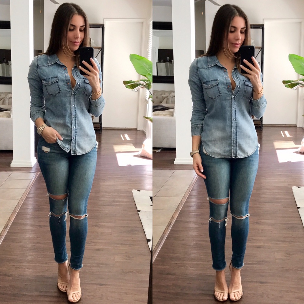 SOLD Denim Shirt