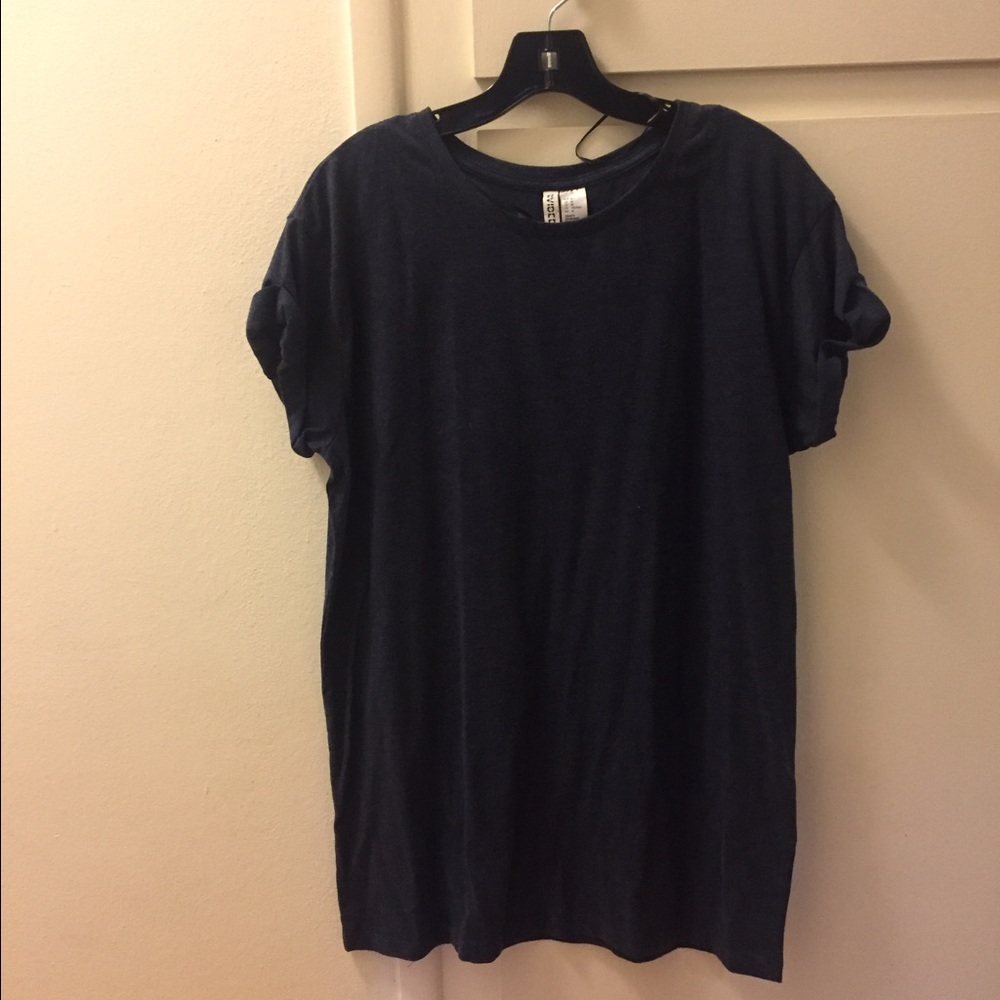 BLUE TSHIRT DRESS