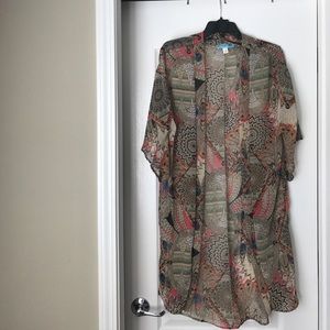 Francesca's Long Kimono