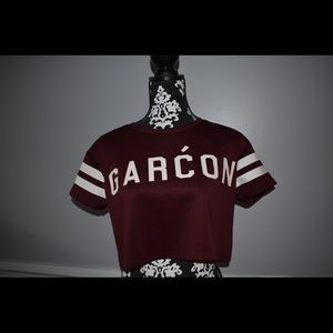 Crop top tee shirt from forever 21