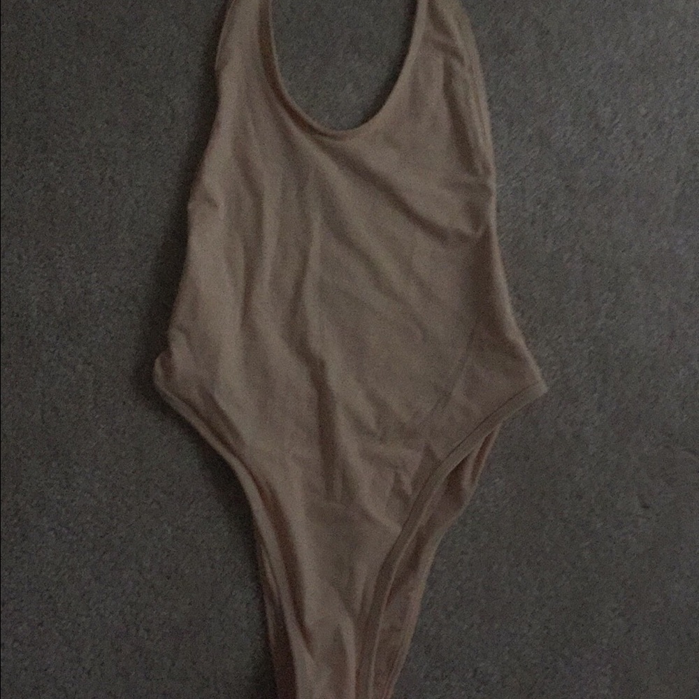 Tan/Nude one piece