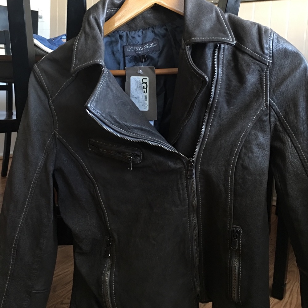Ugg leather jacket