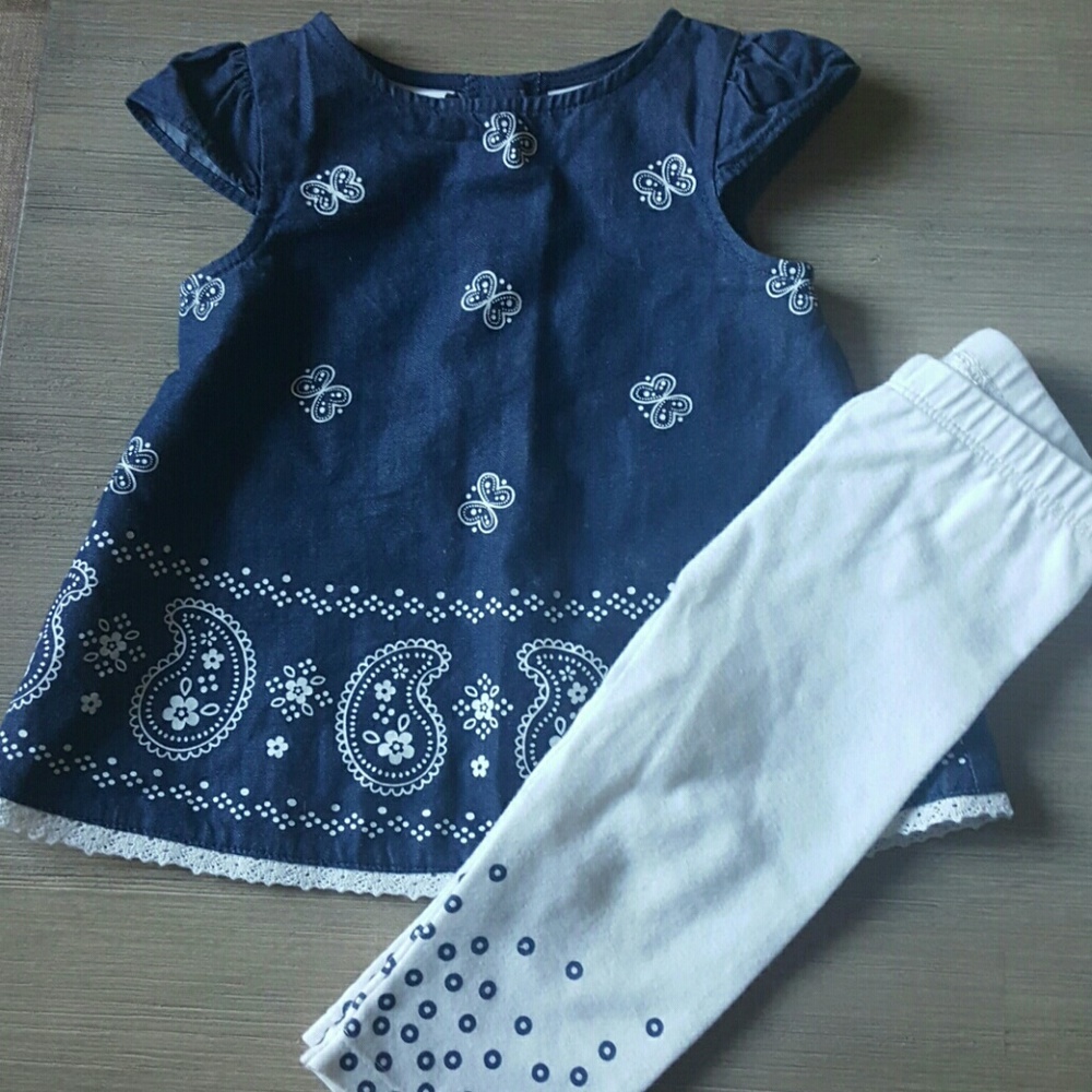 First Impressions top and leggings