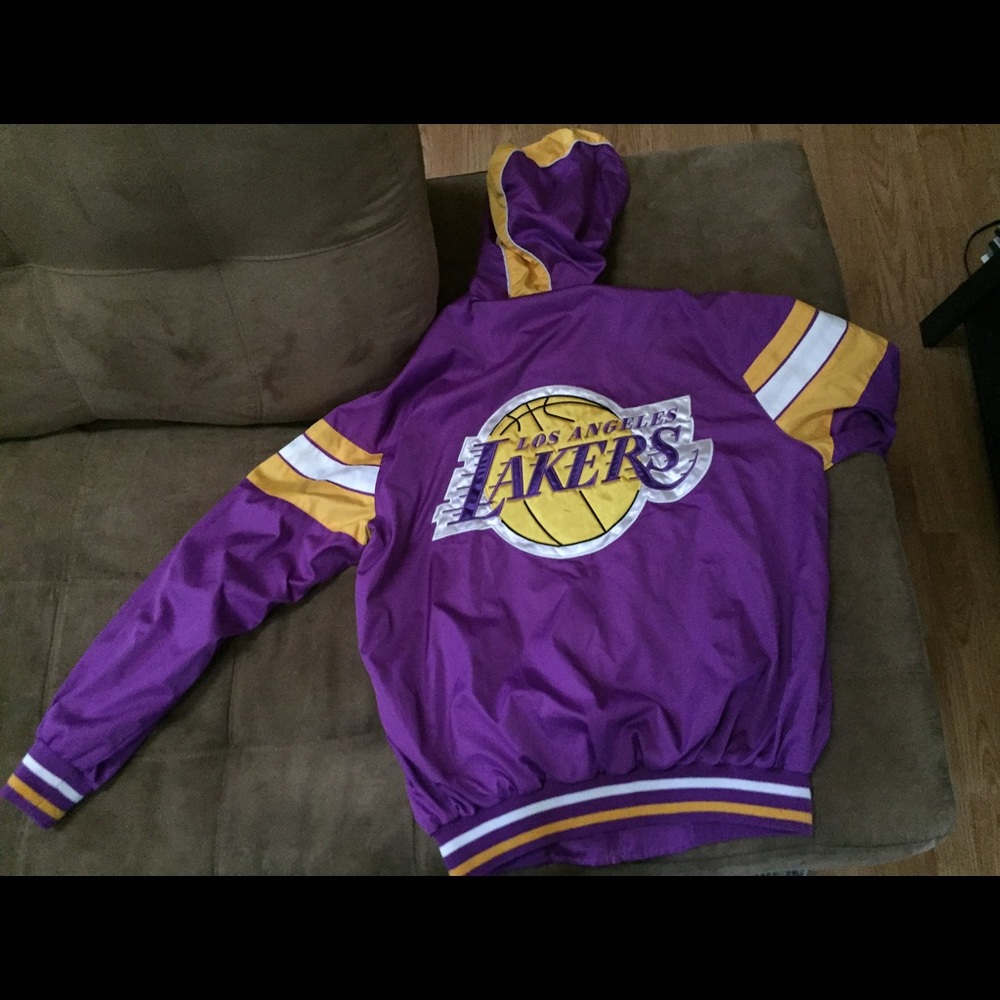 Vintage lakers bomber jacket