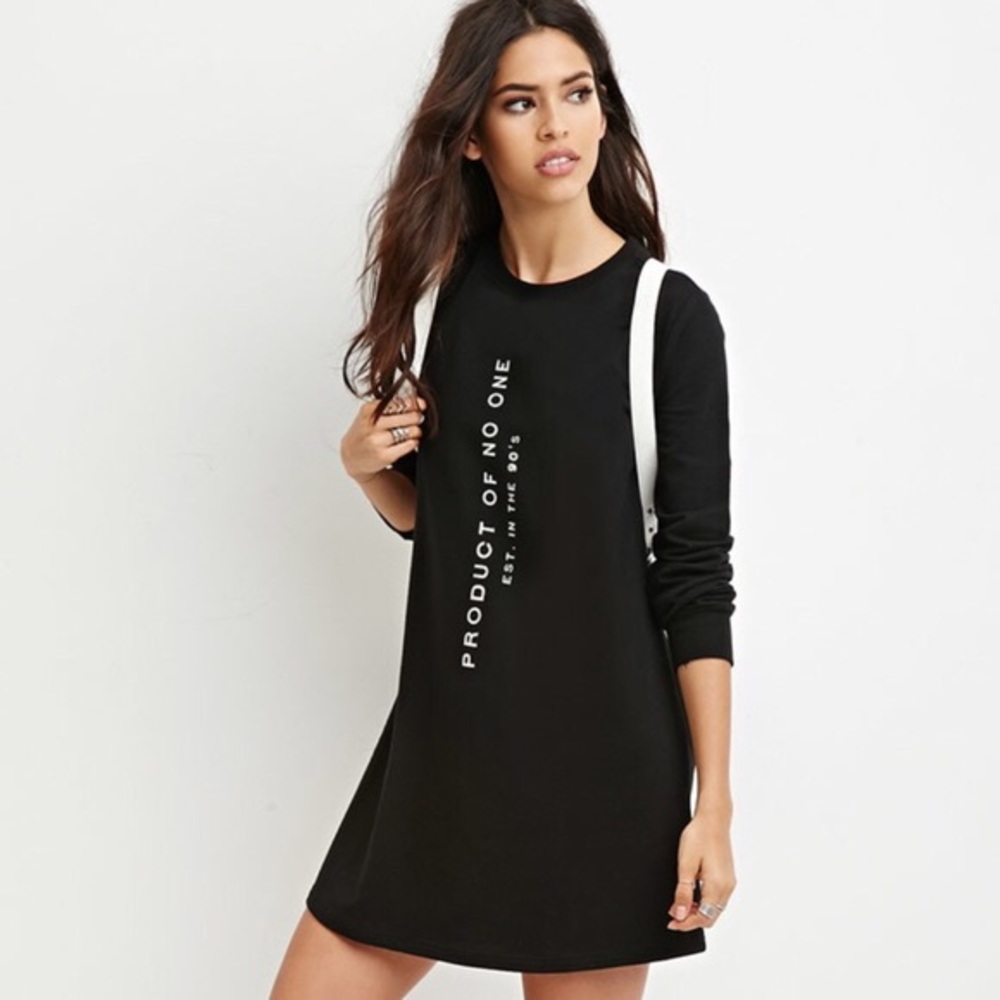 Product of No One Black Shift Dress Forever 21