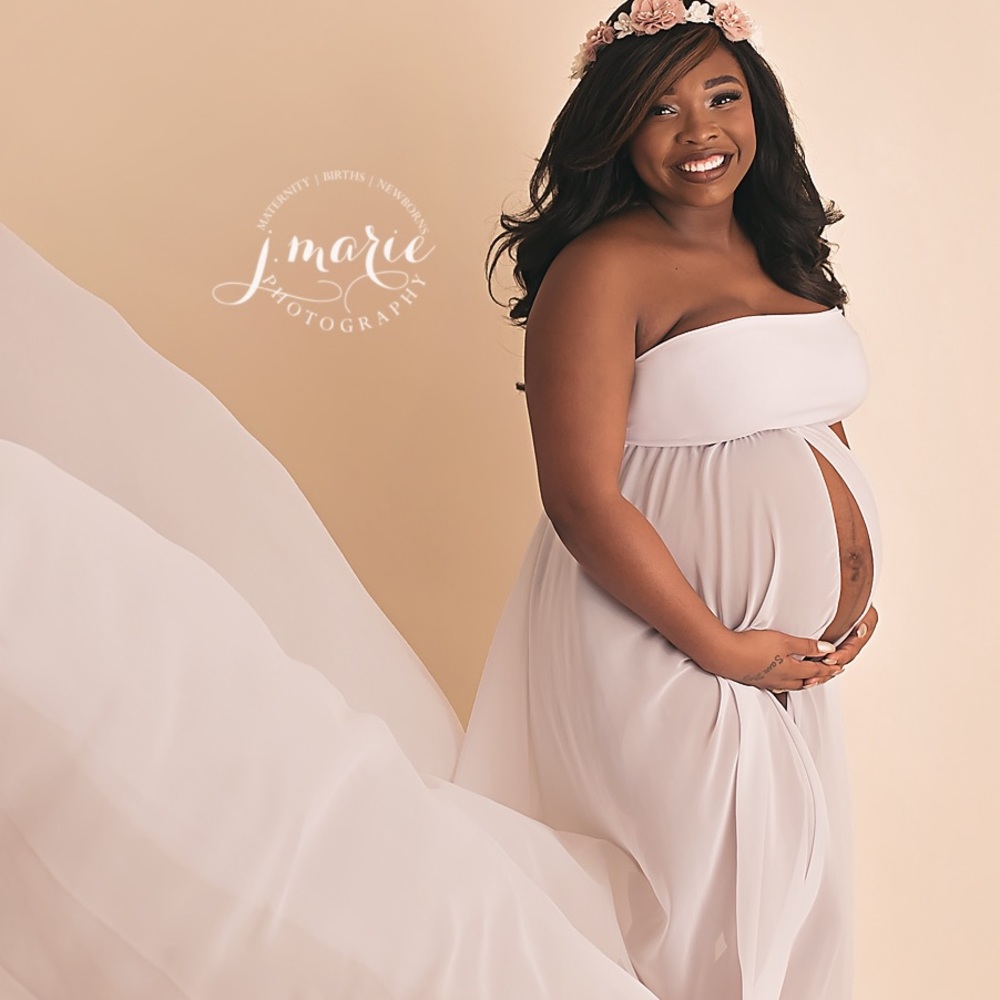 Maternity gown Maternity Dress for Photo shoot