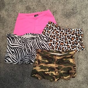 Cheer shorts/ booty shorts/ spankies