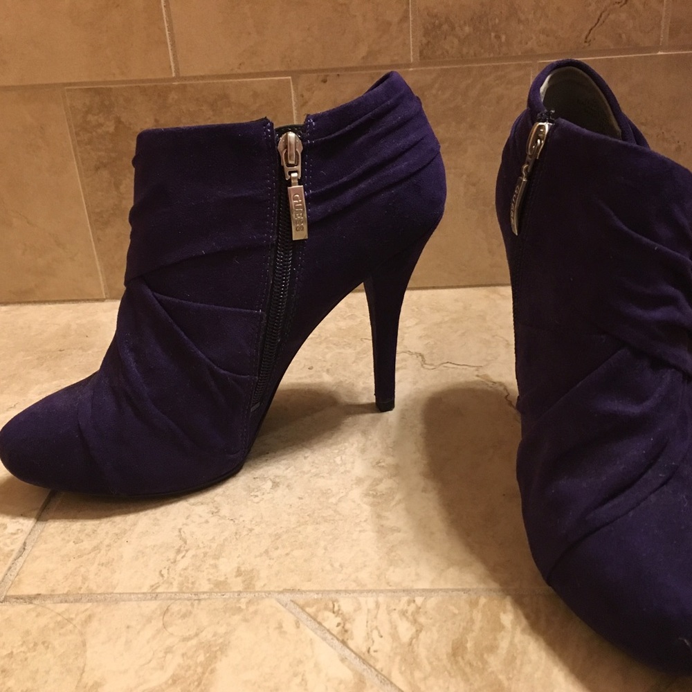 Guess Purple Booties