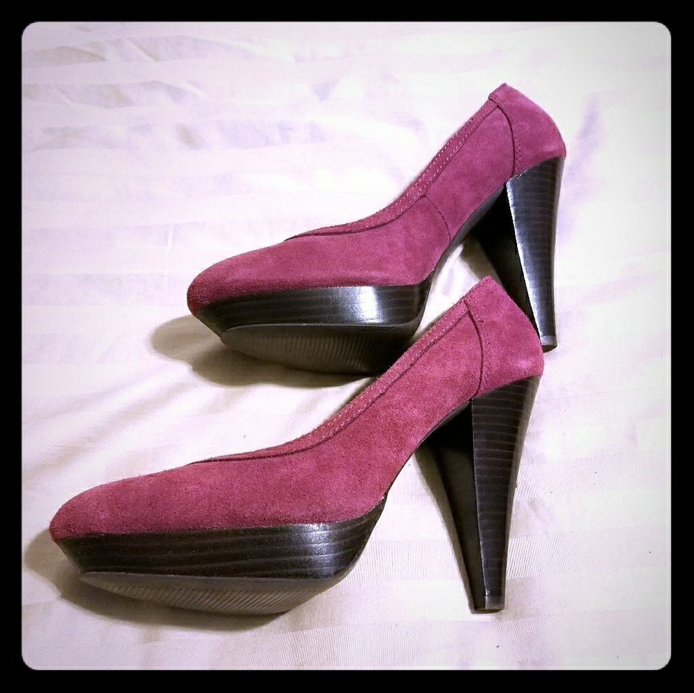 Calvin Klein Jeans Suede Pump