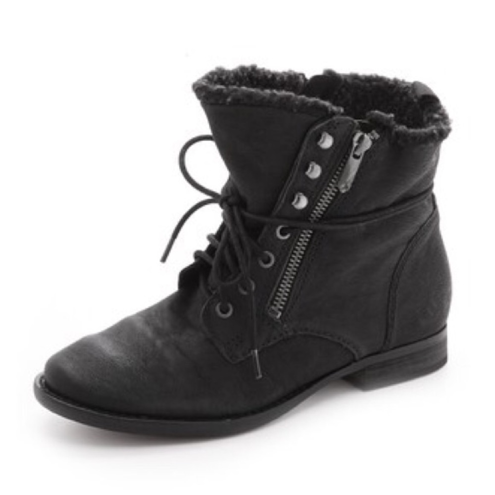 Sam Edelman combat booties NWT