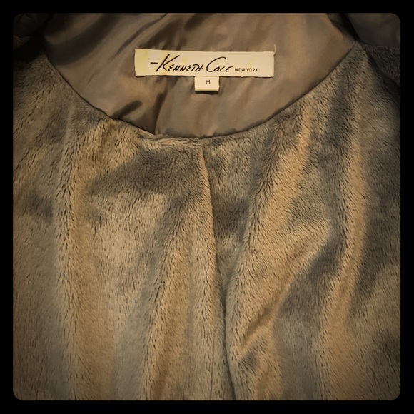 Kenneth Cole Coat/Jacket (Grey) NWOT - Picture 8 of 8