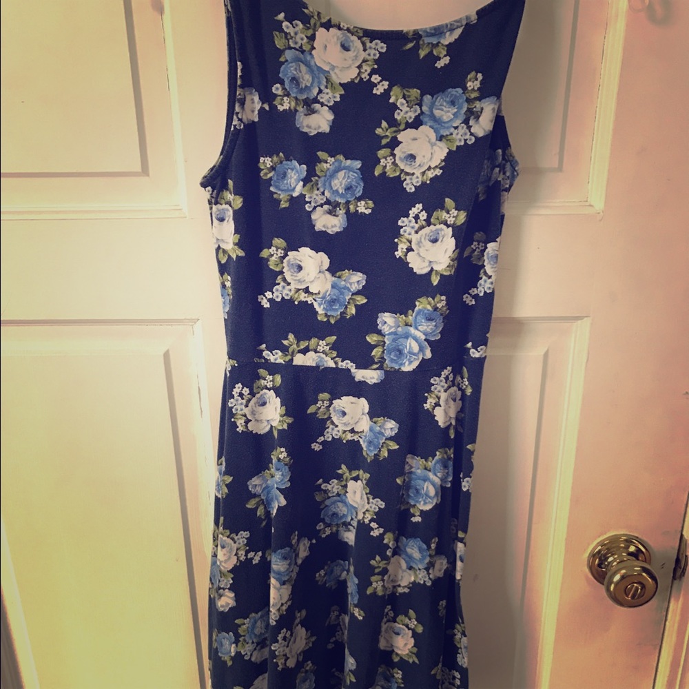 Forever 21 Floral Cotton Dress