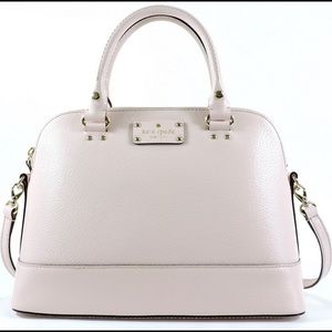 Kate Spade Wellesley Rachelle Satchel Ivory/Pebble