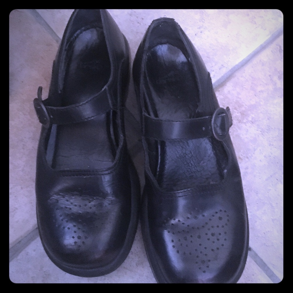 SALE!! Black Dansko Mary Jane's, EUR 37