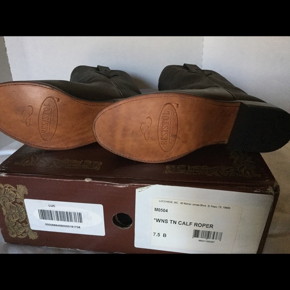 Resistol Ranch Roper Boots by Lucchese - Picture 3 of 4