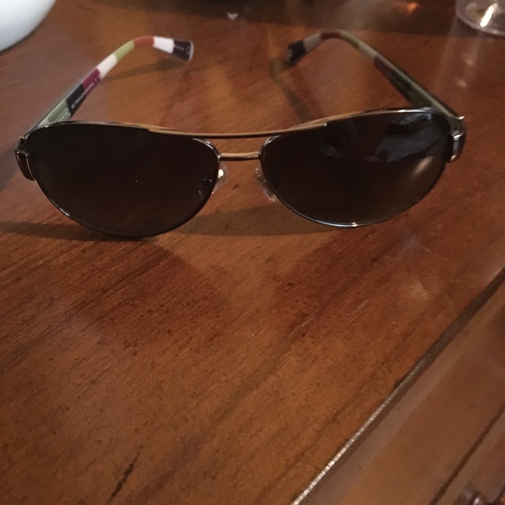Coach aviator sunglasses